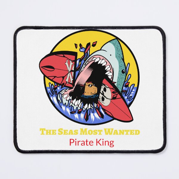 Item preview, The Seas Most Wanted – Pirate King Shark Attack designed and sold by Memorph.
