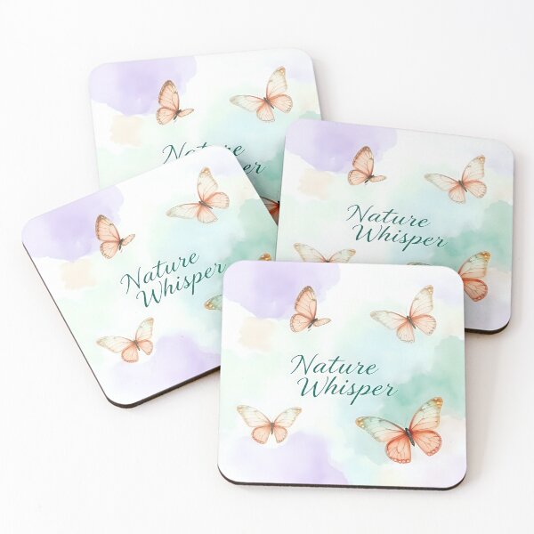 Item preview, Ethereal Butterflies - Tranquil Nature Design designed and sold by Shirtastically.