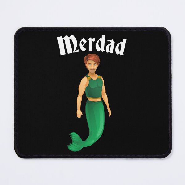 Item preview, Mermaid Family Dad designed and sold by Kimberley King Art King Art.