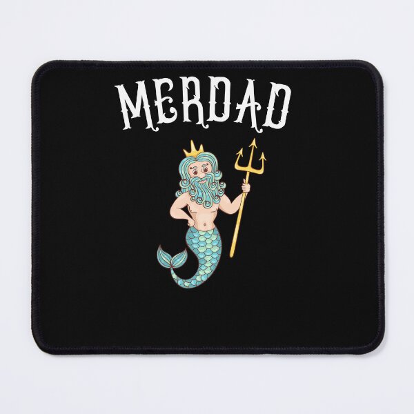 Item preview, Merdad Mermaid Dad designed and sold by Kimberley King Art  King Art.