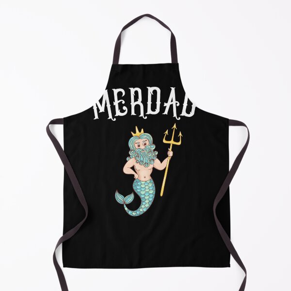 Item preview, Merdad Mermaid Dad designed and sold by Kimberley King Art King Art.