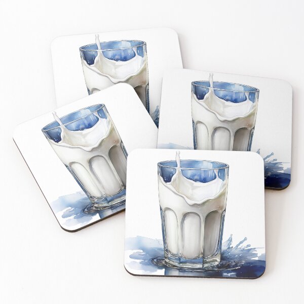 Item preview,  Splashing Glass of Milk designed and sold by Olive and Lily Delights.