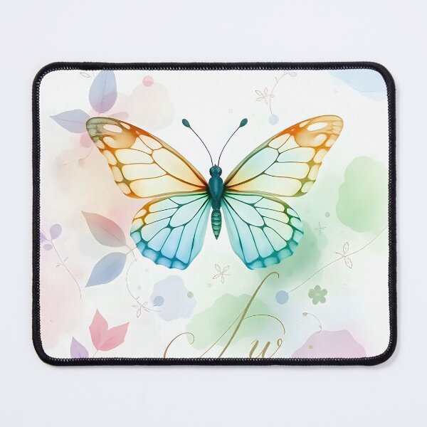 Item preview, Enchanted Butterfly Watercolor Design designed and sold by Shirtastically.