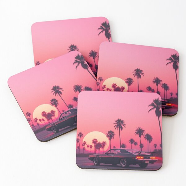 Item preview, Sunset Cruise: Retro Drive designed and sold by Farsky-Fashion.