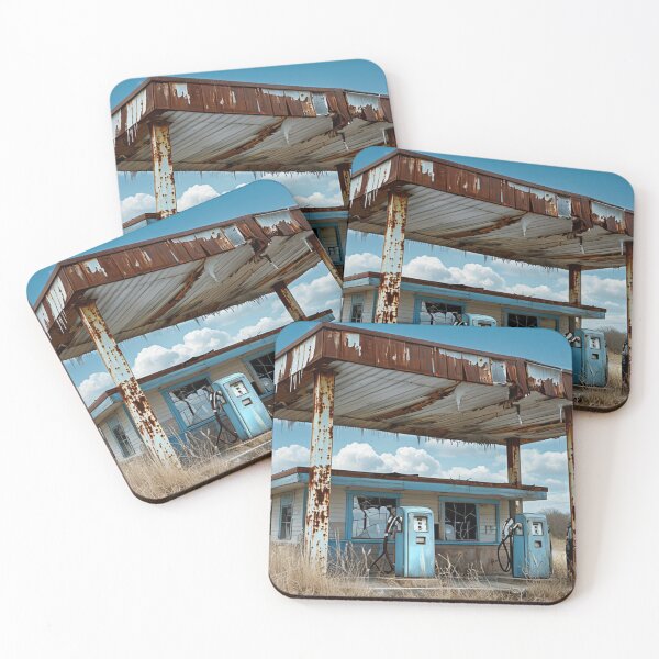 Item preview, The lonely gas station designed and sold by Sigtrix.