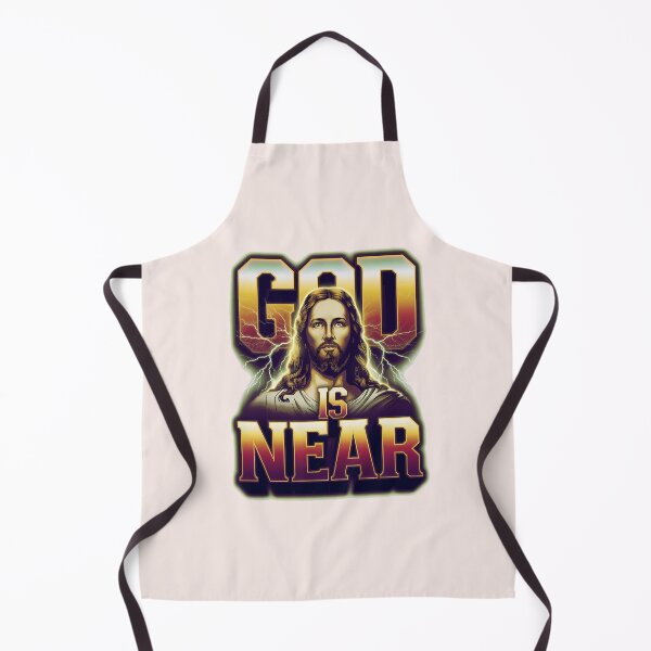 Item preview, God is Near – Ps. 34:18 Bootleg Jesus Quotes designed and sold by  KnitLuv.