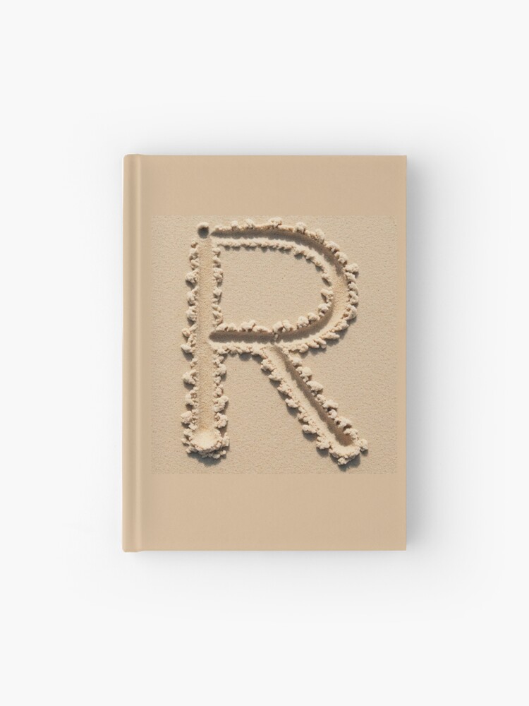 Thumbnail 1 of 3, Journal, SAND LETTER R designed and sold by Art-type.