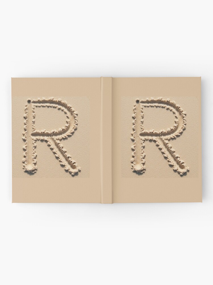 Thumbnail 2 of 3, Journal, SAND LETTER R designed and sold by Art-type.
