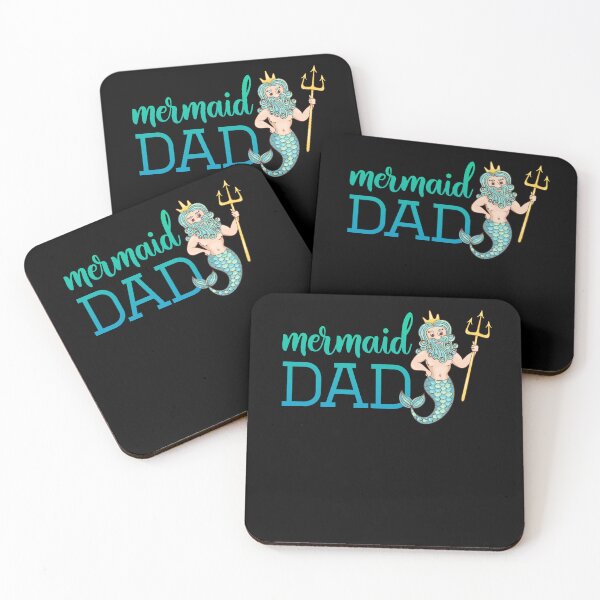 Item preview, Mermaid Dad King designed and sold by Kimberley King Art  King Art.