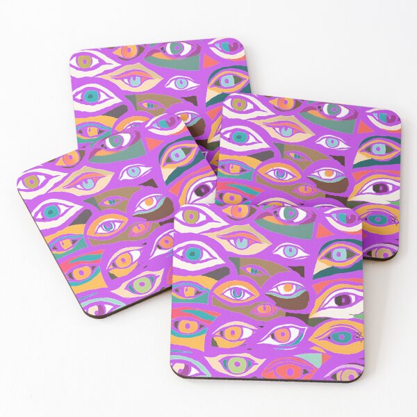 Item preview, INSIGHT  -colourful eye pattern designed and sold by Andykinoz.