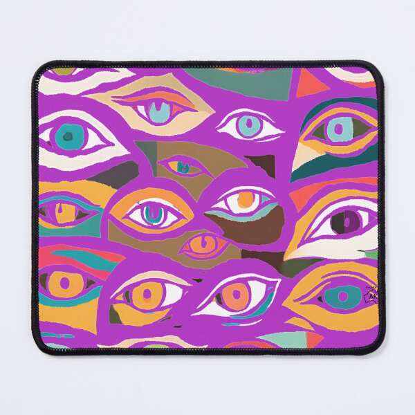 Item preview, INSIGHT -colourful eye pattern designed and sold by Andykinoz.