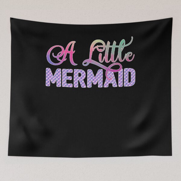 Item preview, Mermaid Family Tails Little designed and sold by Kimberley King Art  King Art.