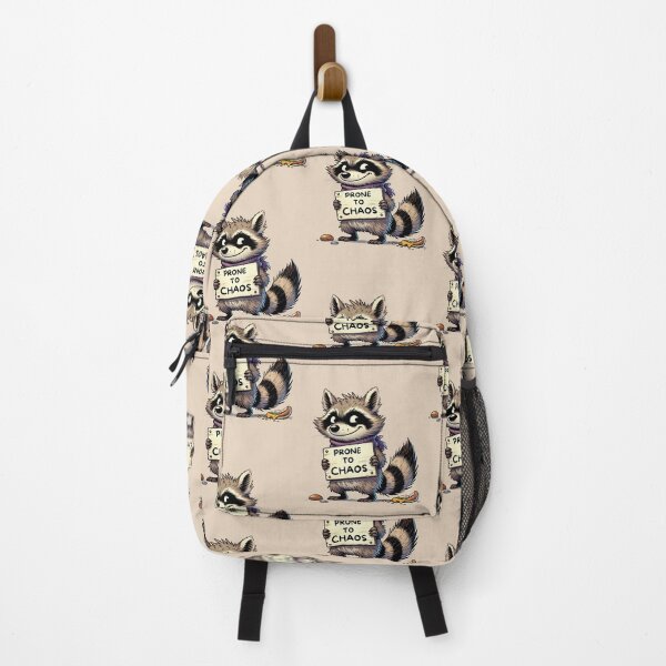 Item preview, Prone to Chaos: Mischief Raccoon designed and sold by Design Delinquent.