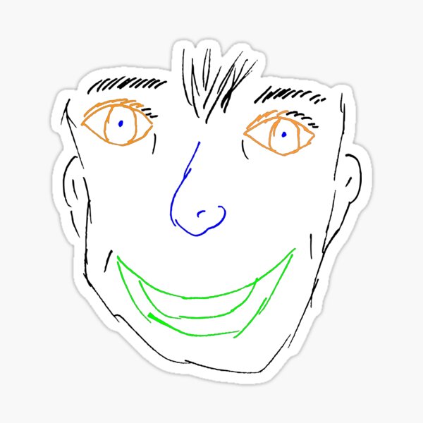 Sourire Sticker