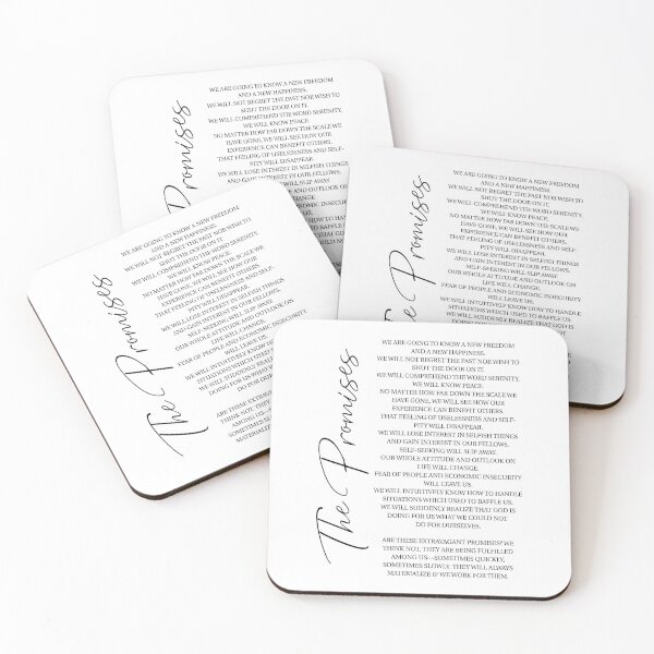 Item preview, The AA Promises Twelve Steps Addiction Recovery Sobriety designed and sold by SimplyDefined.
