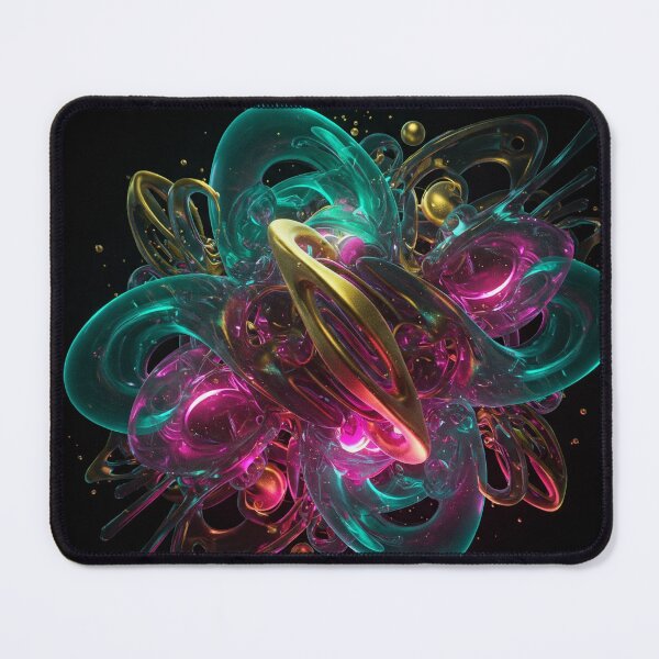Item preview, Luminous shapes, digital art designed and sold by Sigtrix.