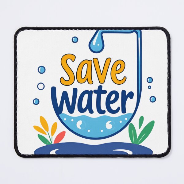 Item preview, Save Water, Save Life – Eco-Friendly design designed and sold by PrimeColors.