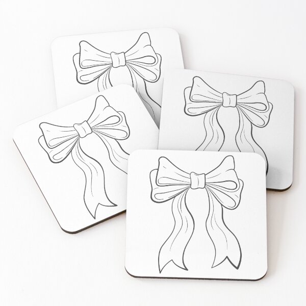 Item preview, Gift Bow, vintage hand drawn Coquette Ribbon designed and sold by CHERRY--SHOP.