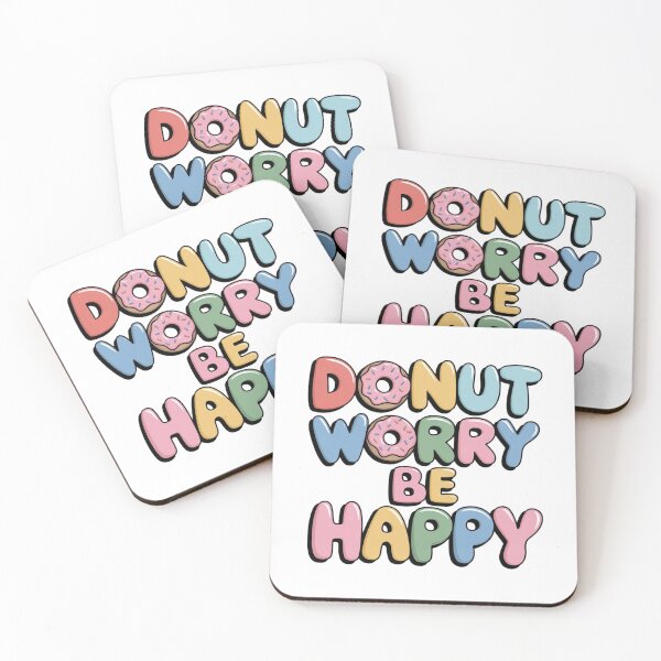 Item preview, Donut Worry, Be Happy – A sweet touch of good humor! designed and sold by FrenchTouch77.