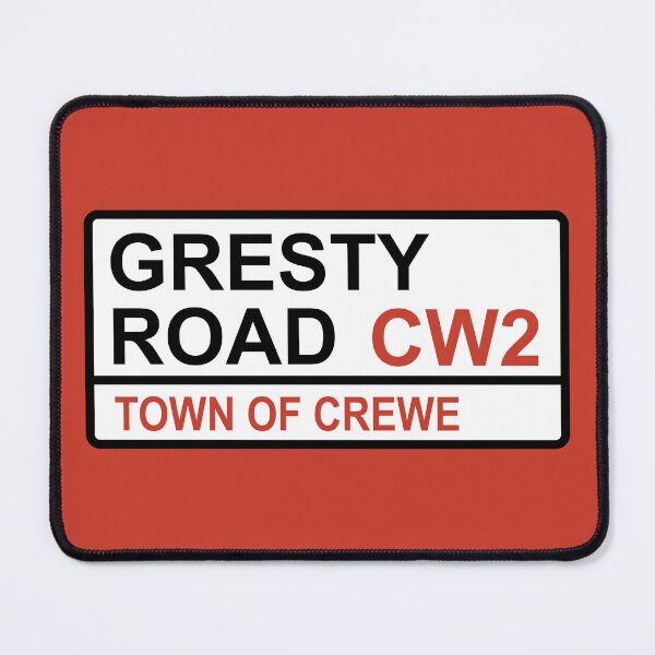 Item preview, Crewe Alexandra Gresty Road Iconic Street Sign designed and sold by DelfDesign.