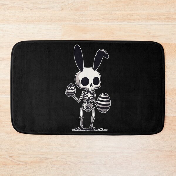 Item preview, Skeleton Bunny Funny Easter Goth designed and sold by TomFrontierArt.