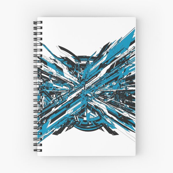 Item preview, Angular shapes, blue movement designed and sold by Sigtrix.