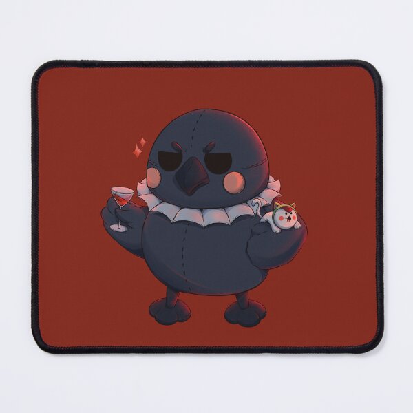Item preview, Sylus Grumpy Crow Pelushie - Love and DeepSpace Fanart designed and sold by Bruna Aléxia Vieira.