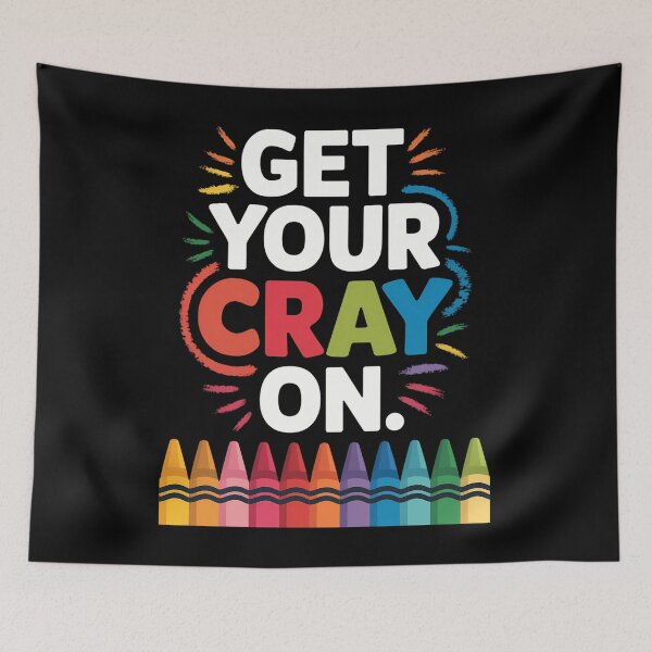 Item preview, 100 Days of School Get Your Crayon designed and sold by aidenpier.