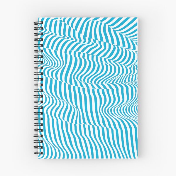 Item preview, Illusion turquoise crease / wave line effect designed and sold by m-yoga-store.