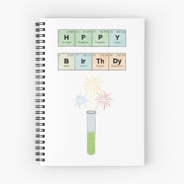 Item preview, Chemical Birthday designed and sold by Improgism.