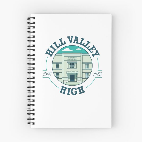Item preview, Hill Valley High School designed and sold by Bastiano's Nerdiverse.