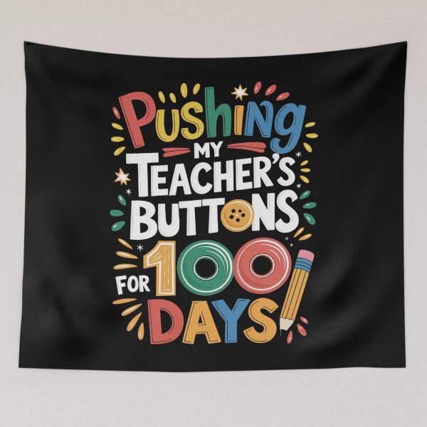 Item preview, 100 Days of School Students designed and sold by tearbytea.