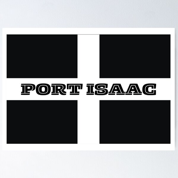 Item preview, Port Isaac on Cornish Flag designed and sold by S-and-W-4ever.