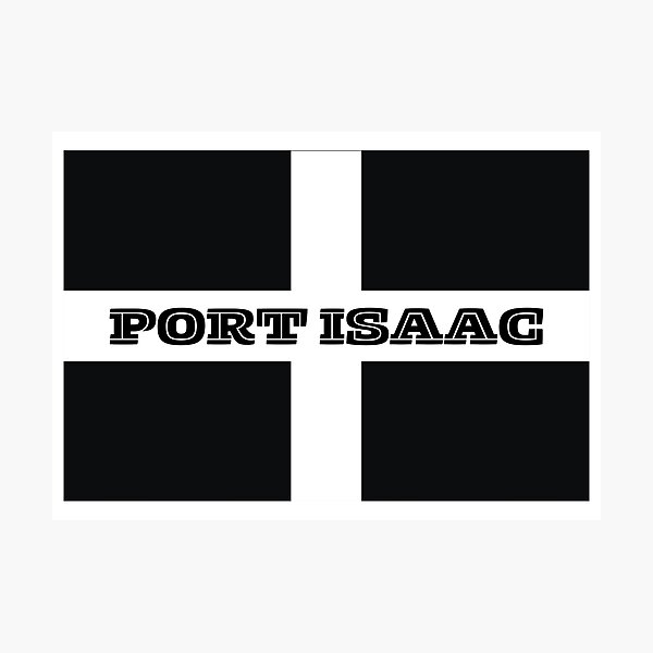 Item preview, Port Isaac on Cornish Flag designed and sold by S-and-W-4ever.