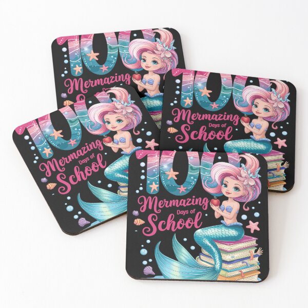 Item preview, 100 Mermazing Days of School Mermaid 100th day of school designed and sold by tearbytea.