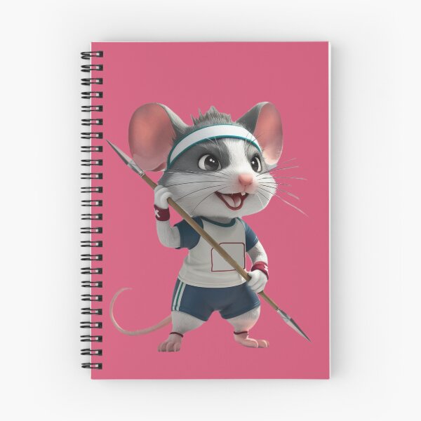 Item preview, Tiny Mouse Javelin Thrower Ready for Olympic Games designed and sold by NiRia Spot.