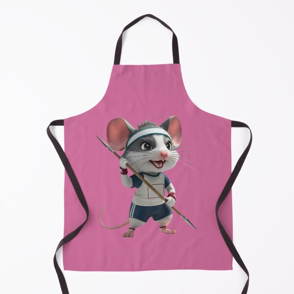 Item preview, Tiny Mouse Javelin Thrower Ready for Olympic Games designed and sold by NiRia Spot.