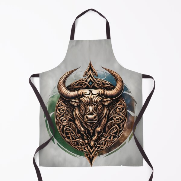 Item preview, Tribal Zodiac - Taurus the Earthbound Bull | LaLi Designs designed and sold by LaLi-Designs.