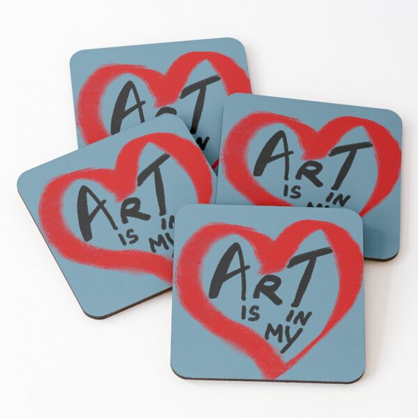Item preview, Art is in my Heart  designed and sold by Joyride Art and Design UK.