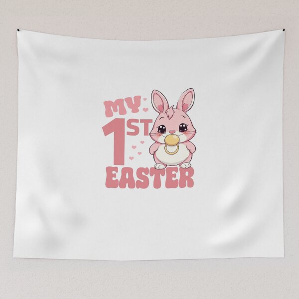 Item preview, Baby's First Easter – Easter Bunny, Easter Eggs & Spring Design designed and sold by FoxyS.