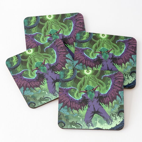 Item preview,  Cthulhu the evil all seeing Eldritch Lovecraftian God Anime Manga style art designed and sold by Vintage Designs +.
