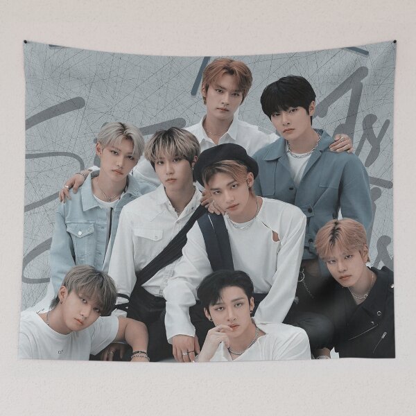 Item preview, happy Stray Kids poster ot8 kpop you make skz stay designed and sold by Kpop-Noona.