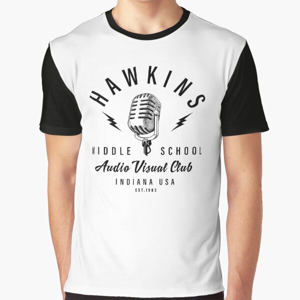 Item preview, Hawkins Audio Visual Club designed and sold by Candywrap Studio.