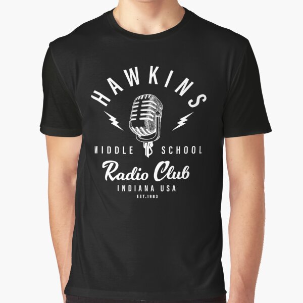 Item preview, Hawkins Radio Club designed and sold by Candywrap Studio.