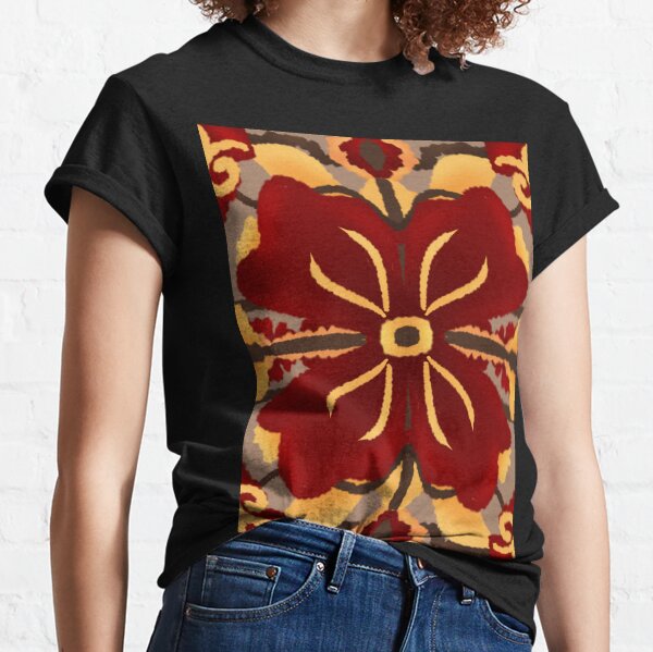Item preview, red flower paintings designed and sold by TanlaTon.