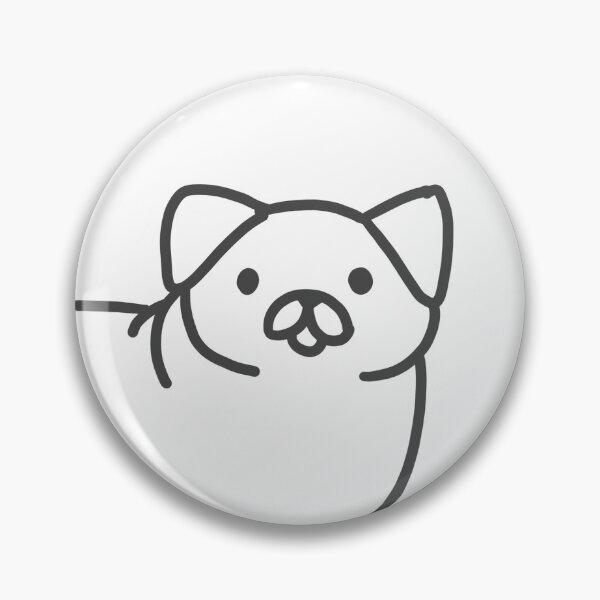 Item preview, Pug Dog by DRAW WITH BOO designed and sold by DRAW-WITH-BOOO.