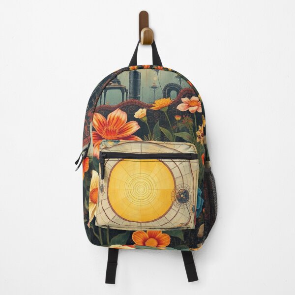 Item preview, A Beautiful Flower Garden painting inspired by Gustav Klimt designed and sold by Vintage Designs +.