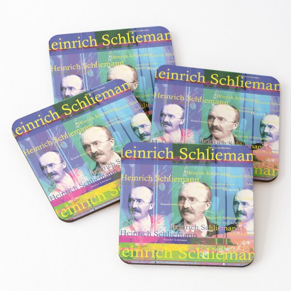 Item preview, Heinrich Schliemann, archaeologist designed and sold by Mauswohn.
