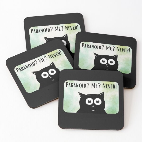 Item preview, Paranoid? Me? Never! designed and sold by DanaTees.