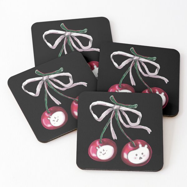 Item preview, Coquette Bow rabbit herry red y2k stickers.07 designed and sold by seekrame.